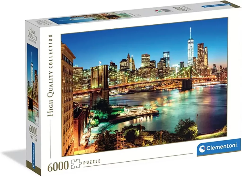 Puzzle 6000 HQ Brooklyn Bridge Lights - tantis.pl