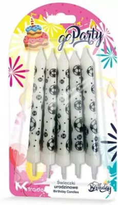 Świeczki urodzinowe z Piłkami