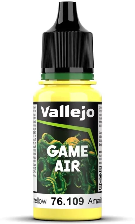 Vallejo: 76.109 - Game Air - Toxic Yellow (18 ml) - tantis.pl