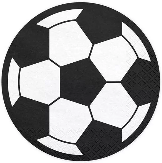 Serwetki Piłka 13.5cm - tantis.pl