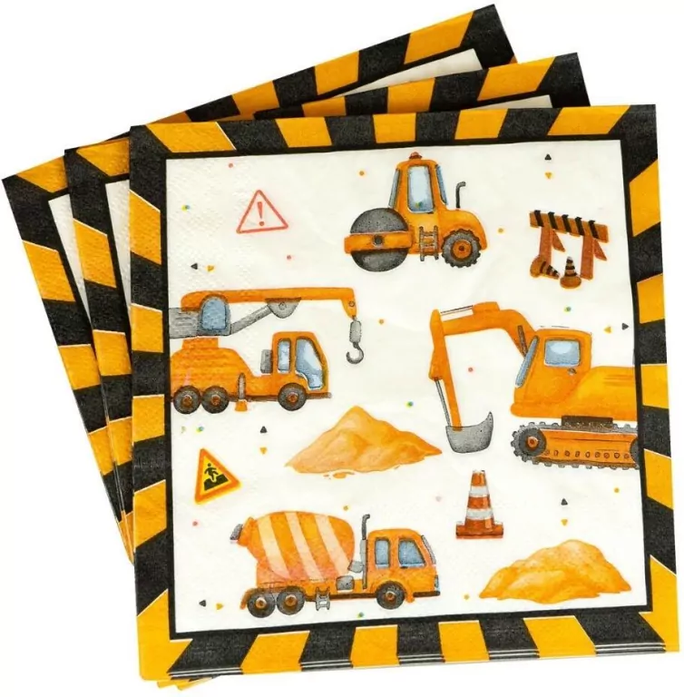 Serwetki papierowe plac budowy - tantis.pl