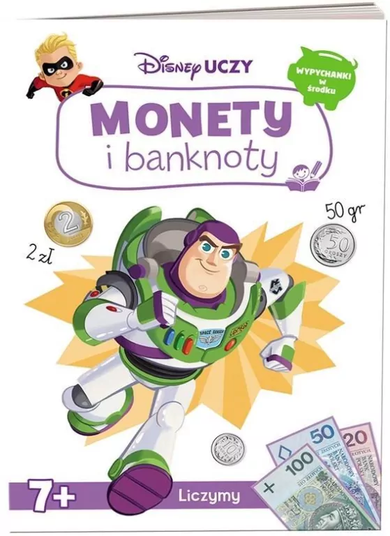 Monety i banknoty. Disney uczy - tantis.pl