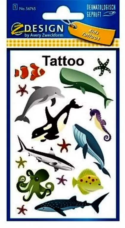 Tatuaże - Ssaki morskie - tantis.pl