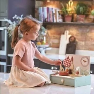Kuchnia przenośna drewniana Mini Chef - tantis.pl