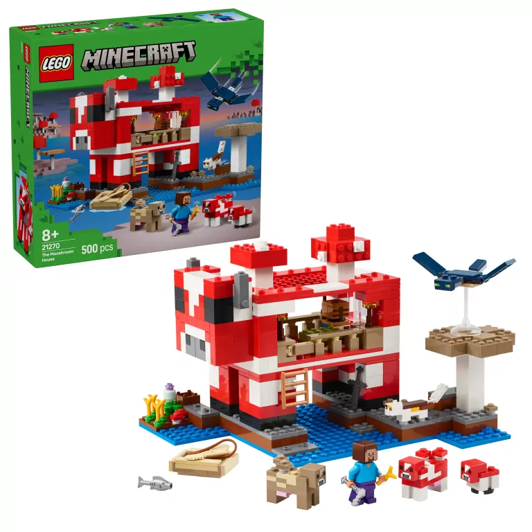 LEGO® Minecraft. Dom grzybowej krowy 21270 - tantis.pl