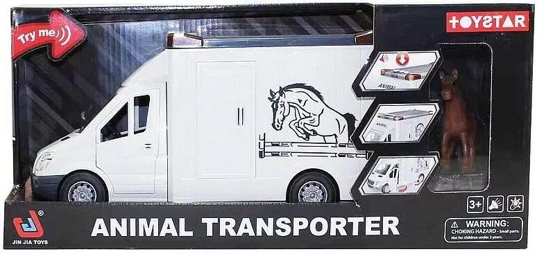 Auto do transportu koni światło i dźwięk - tantis.pl
