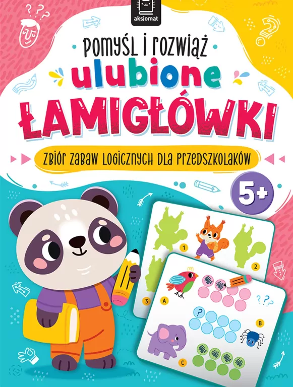 Pomyśl i rozwiąż ulubione łamigłówki 5+ - tantis.pl
