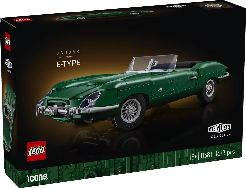 LEGO® Jaguar E-Type 11381 - tantis.pl