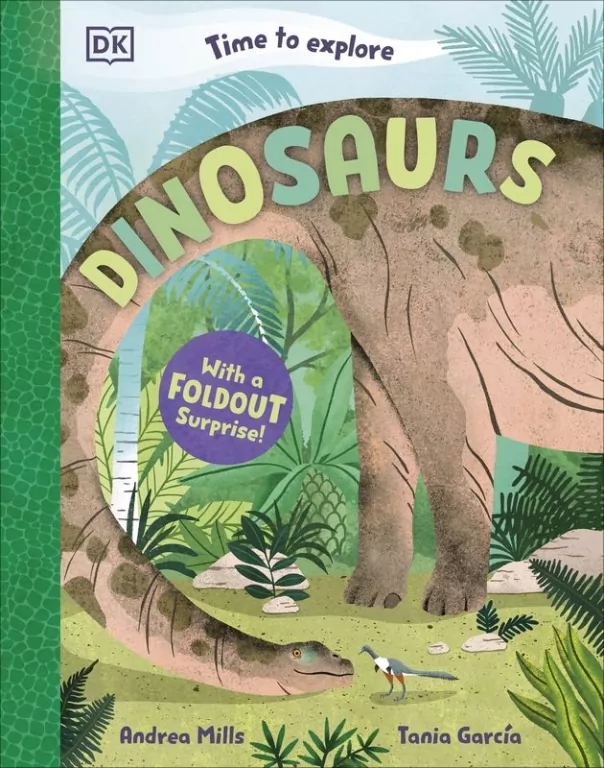 Time to Explore Dinosaurs. With a Foldout Surprise! - tantis.pl