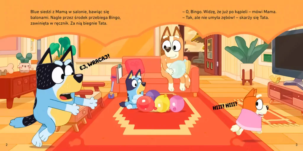 Mamo-szkoła. Moja czytanka. Bluey - tantis.pl