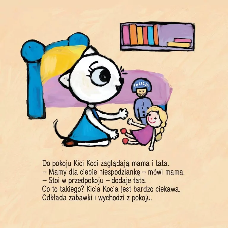 Kicia Kocia na rowerze - tantis.pl