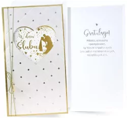 Karnet. W dniu ślubu