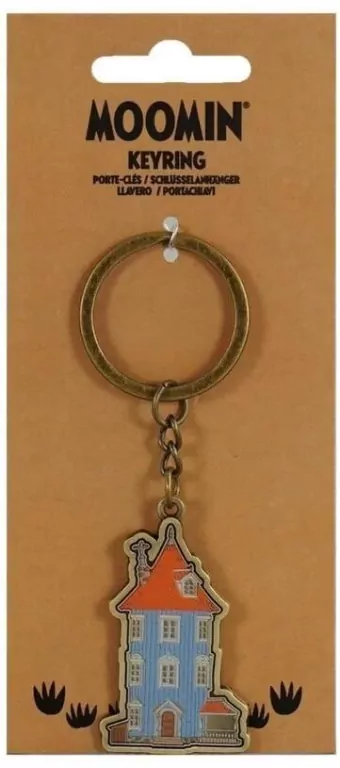 Muminki Brelok metalowy Dom Muminków - tantis.pl