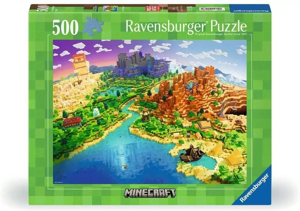 Puzzle 500 Minecraft - tantis.pl