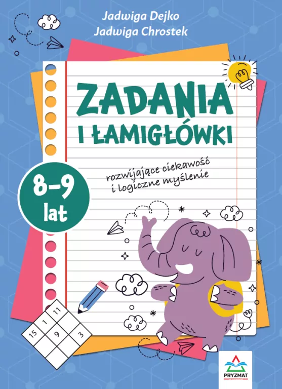 Zadania i łamigłowki 8-9 lat - tantis.pl