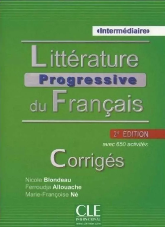 Litterature Progressive du Francais Intermediaire - tantis.pl