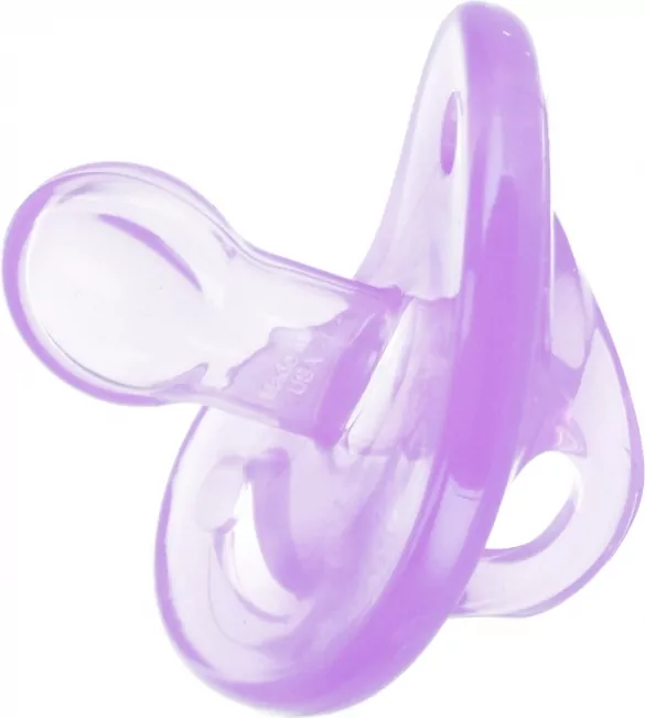 NUK. Sensitive. Smoczek. 0-6 miesięcy. Fioletowy - tantis.pl