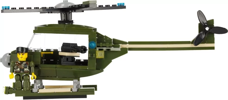 Klocki konstrukcyjne Wojsko ALLEBOX - tantis.pl