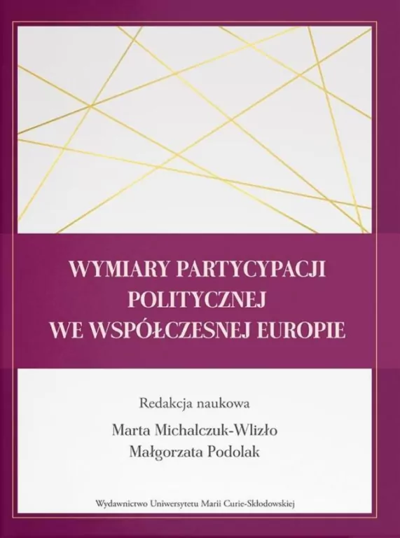 Wymiary partycypacji politycznej we... - tantis.pl