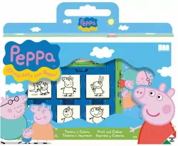 Świnka Peppa - Pieczątki w walizce