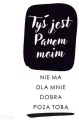 Podstawka korkowa - Tyś jest Panem moim ciemne - tantis.pl