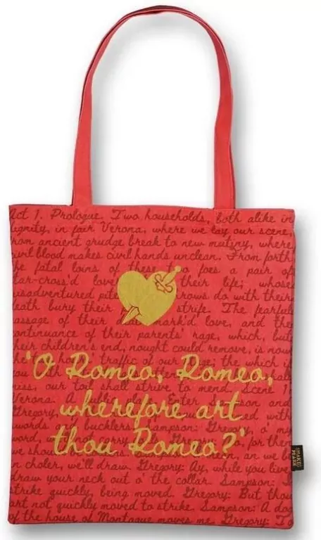 Szekspir Torba bawełniana Romeo i Julia - tantis.pl
