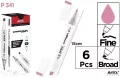 Marker Chromax z 2 końcówk. P 341 - tantis.pl