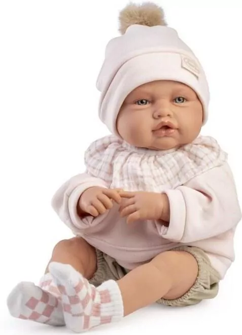 Lalka hiszpańska Babydoo elastyczny tułów 50cm - tantis.pl