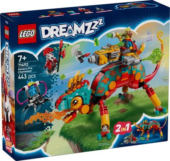 LEGO® Ognisty kameleon Mateo 71492 - tantis.pl