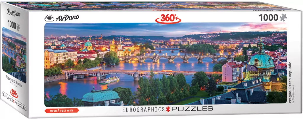 Puzzle 1000. Praga Panorama. 6010-5372 - tantis.pl