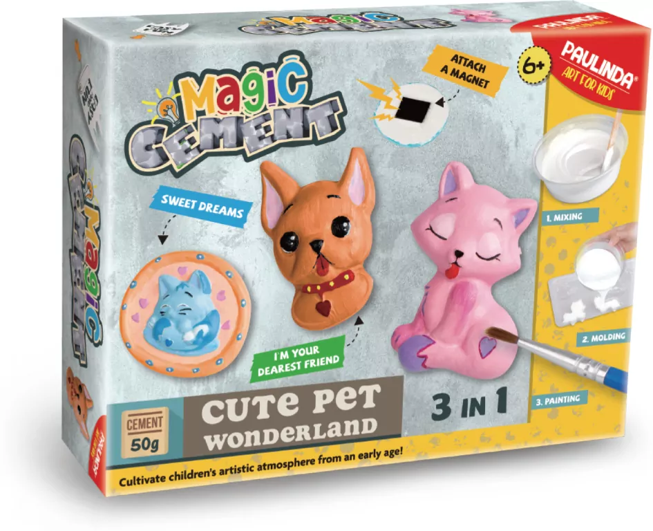 Stwórz Magic Cement - Słodkie Zwierzątka - tantis.pl