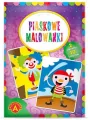 Klaun i Pirat. Piaskowe malowanki. - tantis.pl