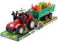 Traktor z przyczepą i kurami - tantis.pl
