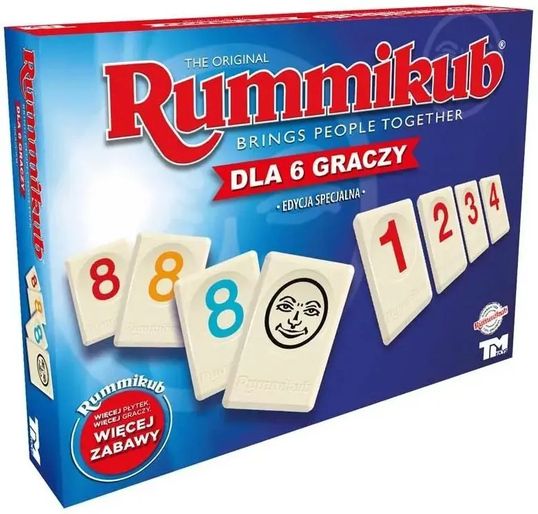 Rummikub. Dla 6 graczy - tantis.pl