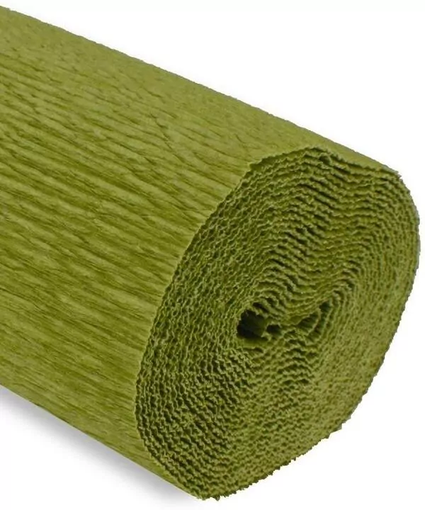 Krepina 50x250cm 180g zielony antyczny - tantis.pl