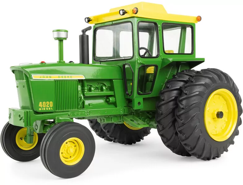 TOMY John Deere traktor 4020 z kabiną - tantis.pl