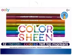 Flamastry metaliczne Color Sheen