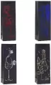 Torebka ozdobna na butelkę 12x36x9cm mix ROZETTE - tantis.pl