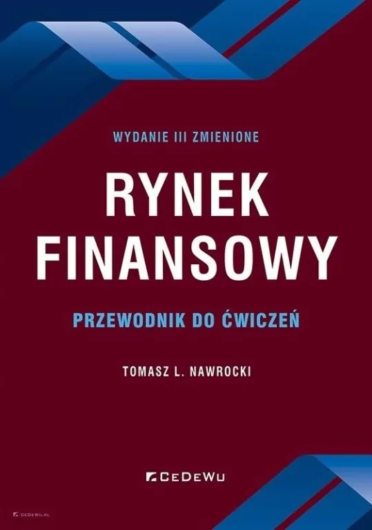 Rynek finansowy. Przewodnik do ćwiczeń w.3... - tantis.pl
