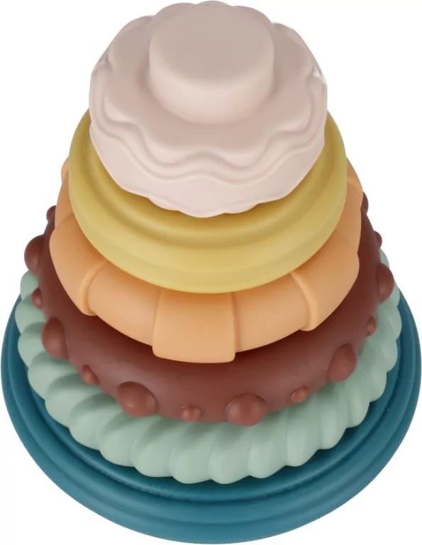 Piramidka edukacyjna pastel BAM BAM - tantis.pl