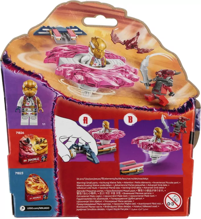 LEGO® Ninjago. Smoczy spinner Spinjitzu. 71824 - tantis.pl