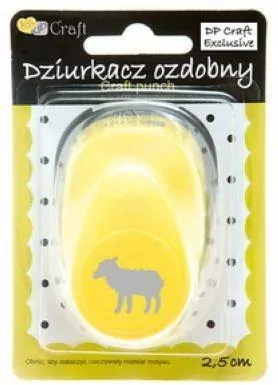 Dziurkacz ozdobny do papieru 2,5cm owieczka - tantis.pl