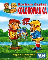 Kolorowanka. Kocham Czytać