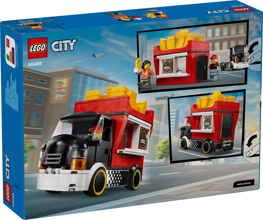 LEGO® City. Food truck z frytkami 60488 - tantis.pl