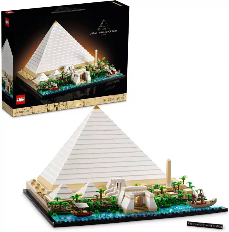 LEGO® Architecture. Piramida Cheopsa. 21058 - tantis.pl