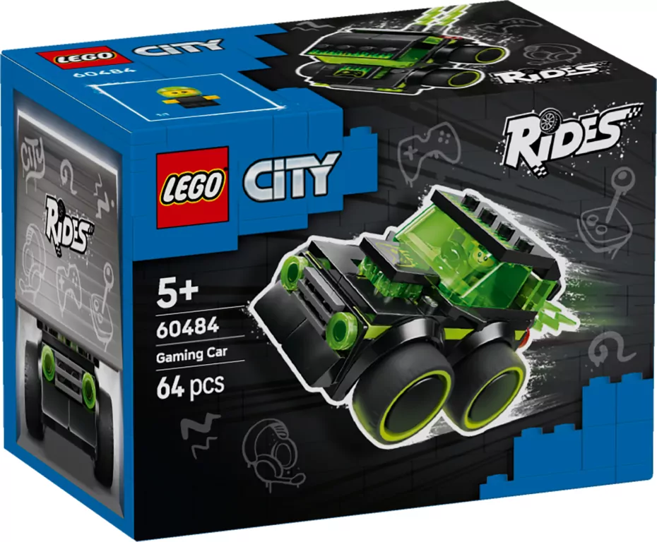LEGO® City. Gamingowa wyścigówka 60484 - tantis.pl