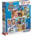 Clementoni. Puzzle 2x60. Paw Patrol - tantis.pl