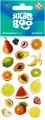 Sticker BOO. Naklejki Owoce 2 mix - tantis.pl