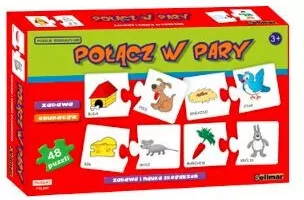 Połącz w pary. Puzzle edukacyjne - tantis.pl