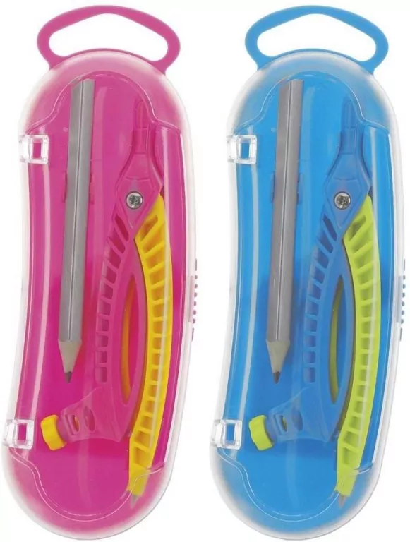 Cyrkiel plastikowy 2-elementowy mix - tantis.pl